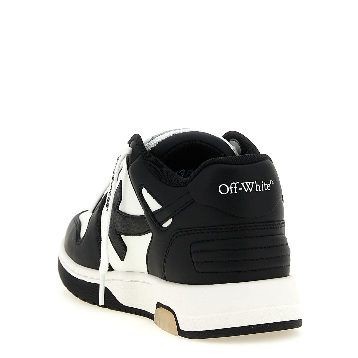 Off-White Bicolor Calfskin Low Top Sneakers