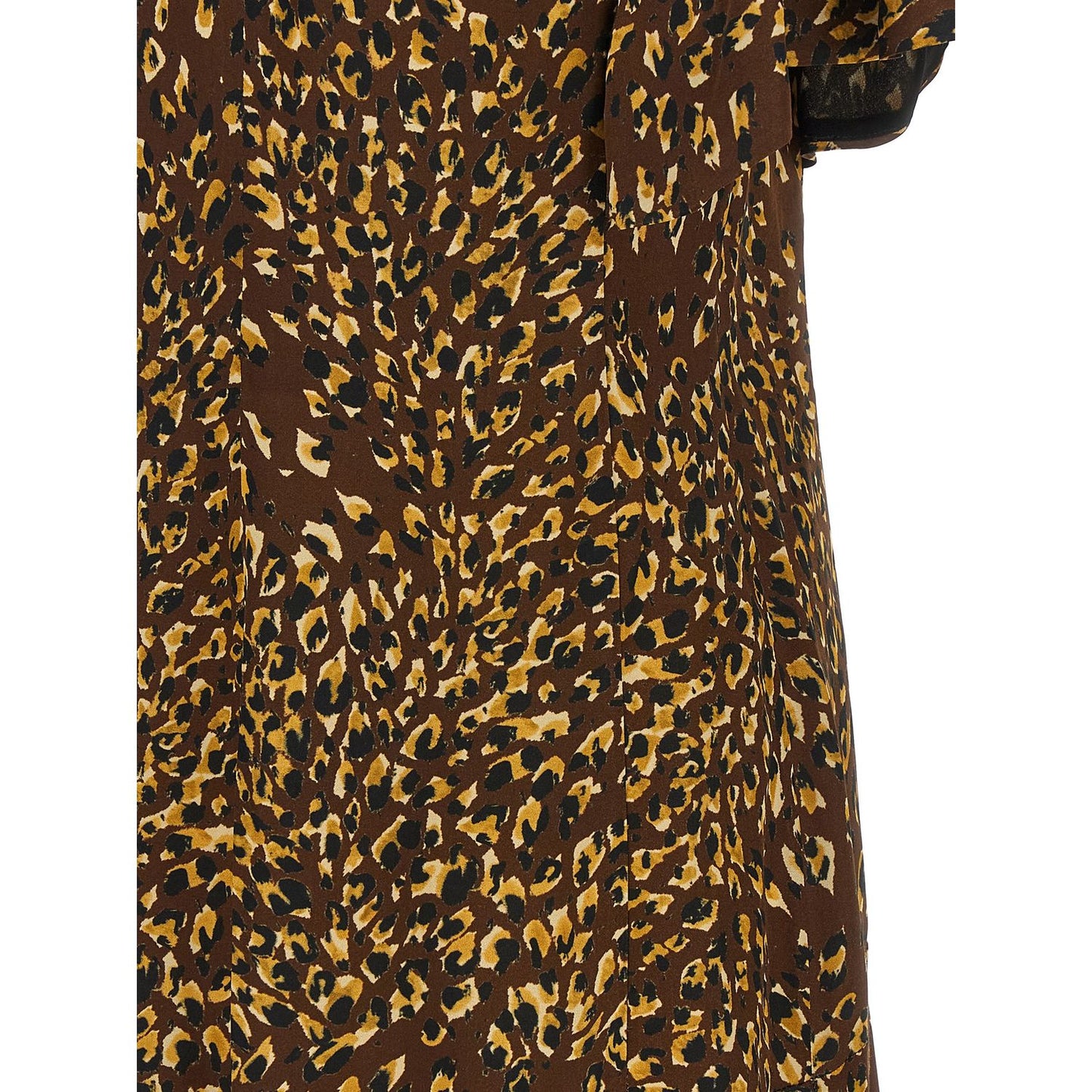 Twinset Brown Viscose Long Dress