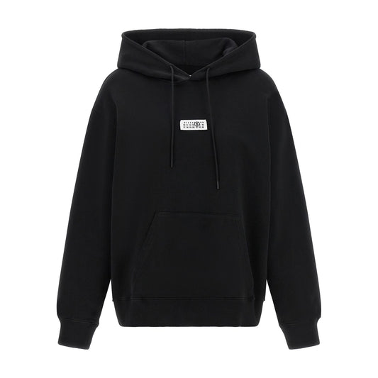 MM6 Maison Margiela Black Cotton Sweatshirt