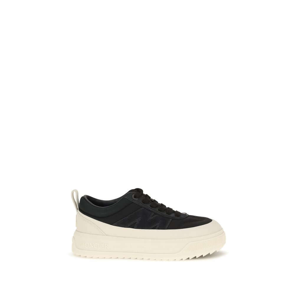 Moncler Black Polyamide Athletic Sneakers
