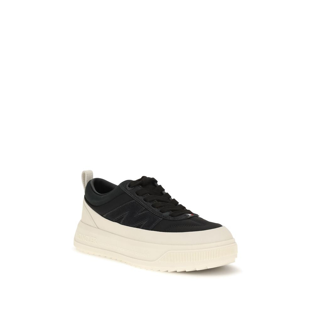 Moncler Black Polyamide Athletic Sneakers