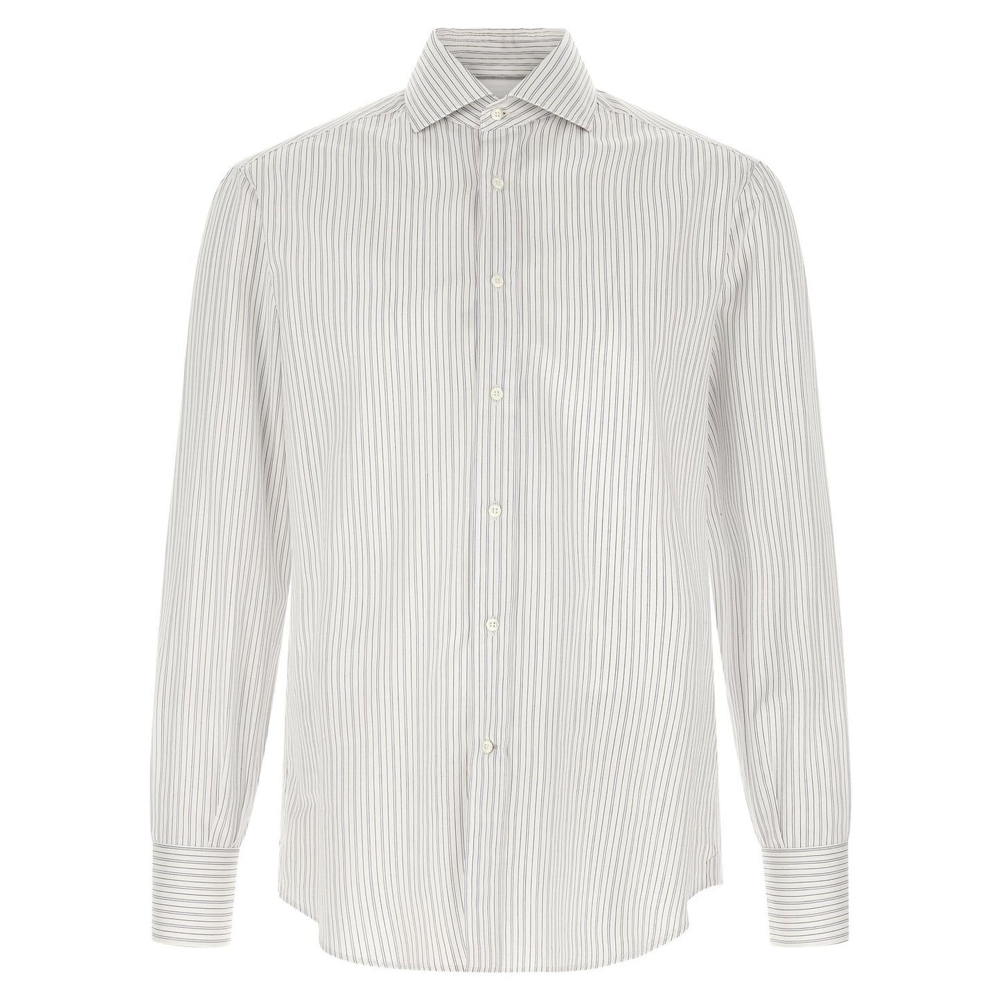 Brunello Cucinelli Blue Cotton Blouse
