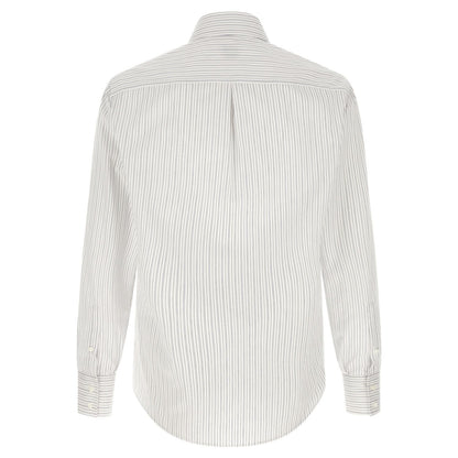 Brunello Cucinelli Blue Cotton Blouse