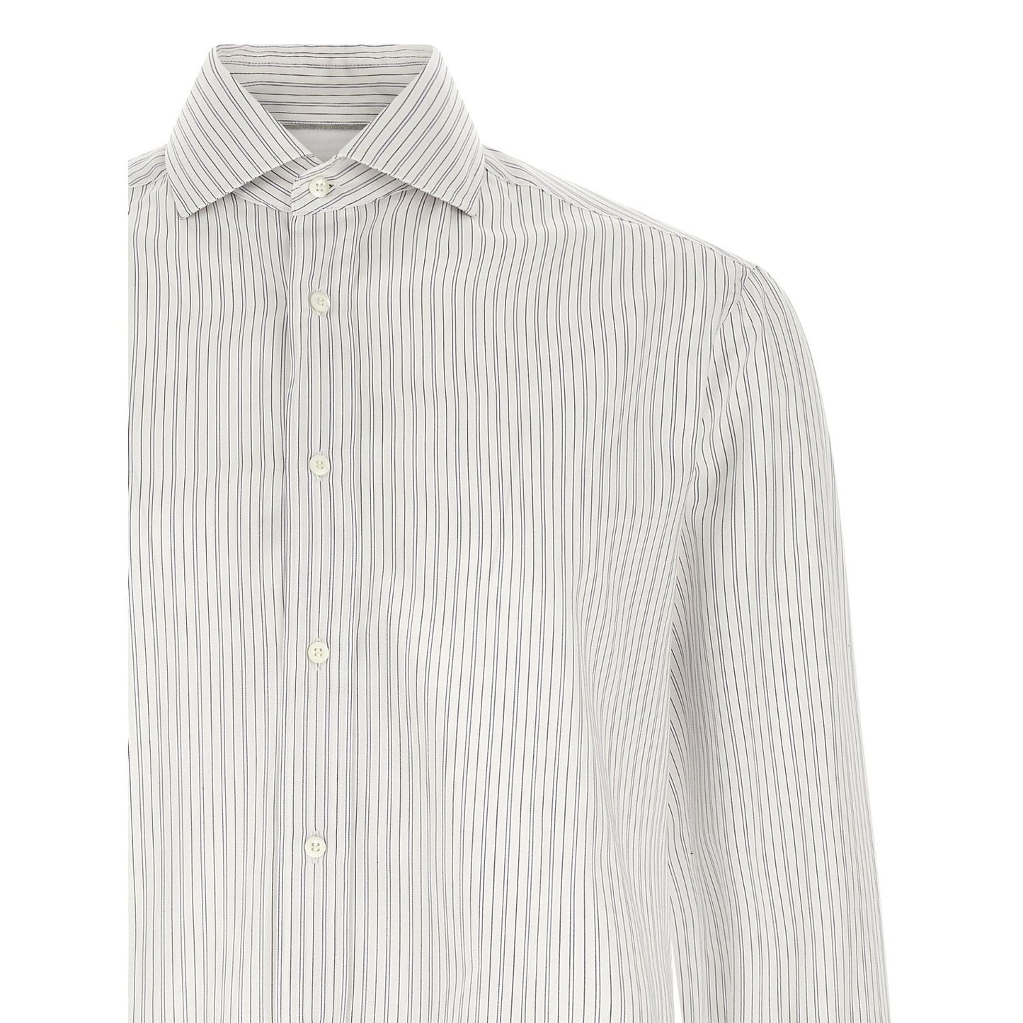 Brunello Cucinelli Blue Cotton Blouse
