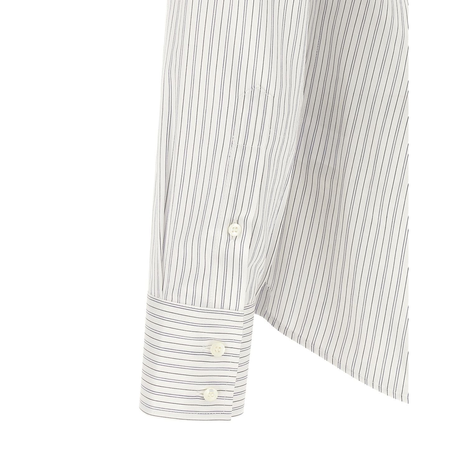 Brunello Cucinelli Blue Cotton Blouse