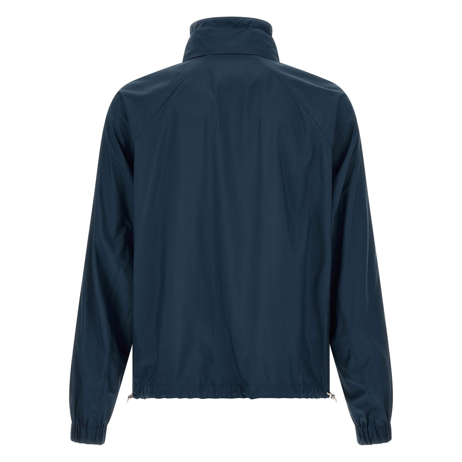Brunello Cucinelli Blue Polyester Full-Length Jacket