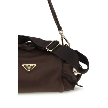 Prada Brown Napa Leather / Calf Bos Taurus Shoulder Bag