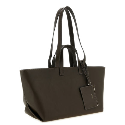 A.P.C. Brown Cowhide Tote Bag