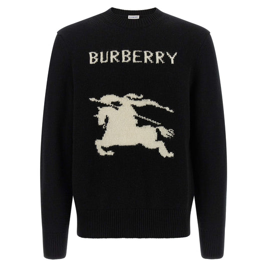Burberry Black Wool Cardigan
