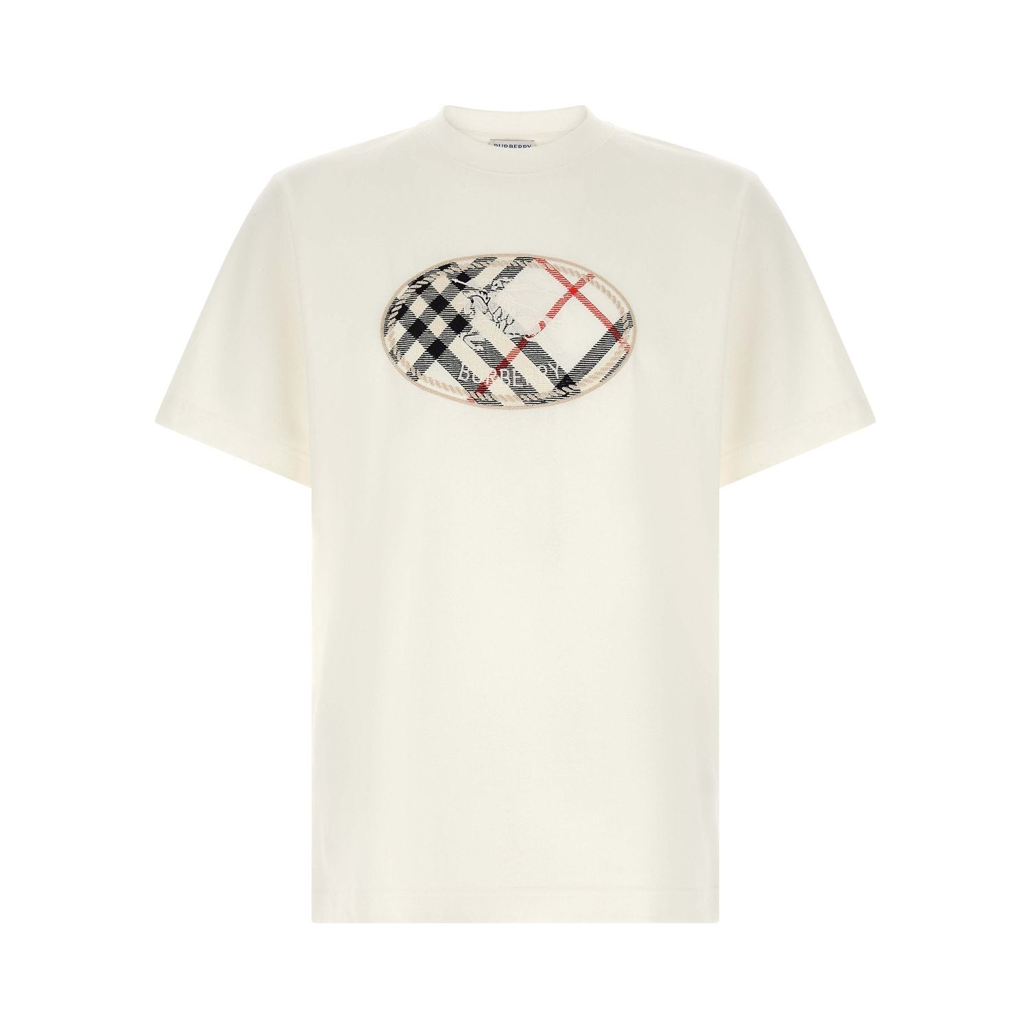 Burberry White Cotton T-Shirt