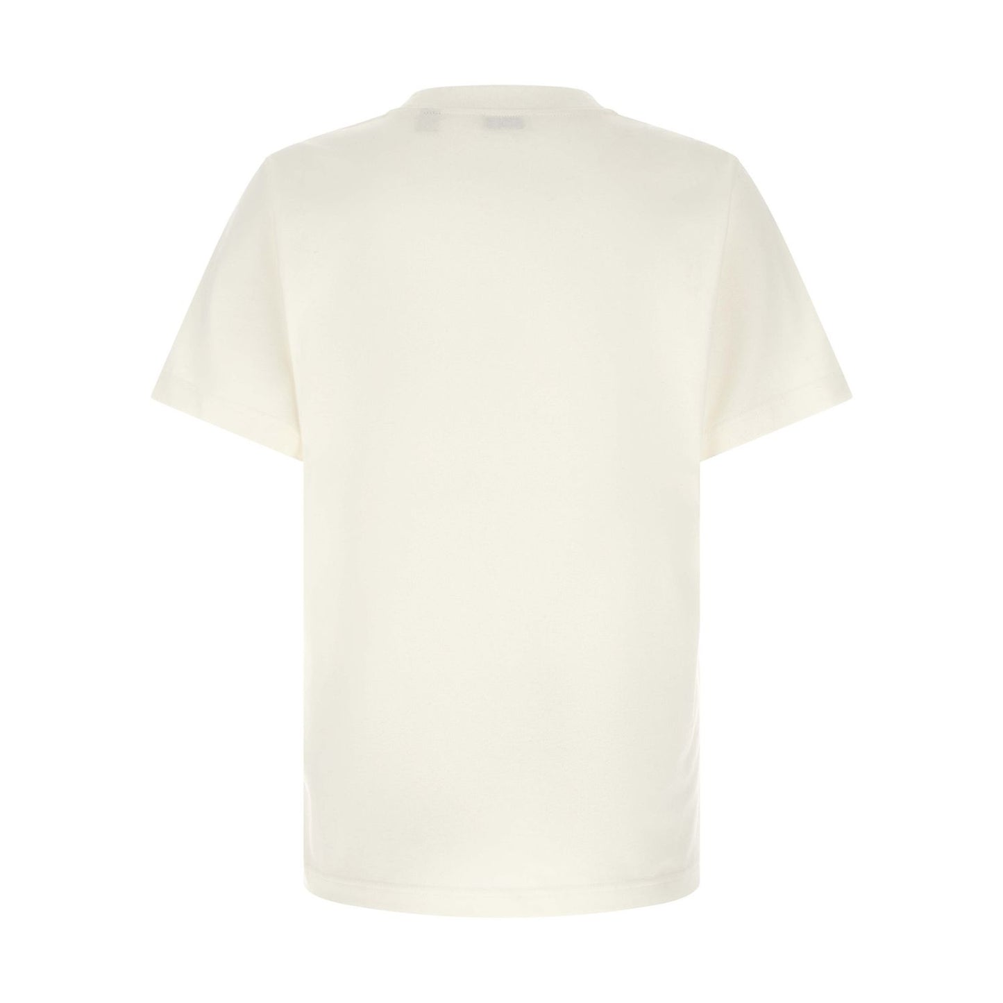 Burberry White Cotton T-Shirt