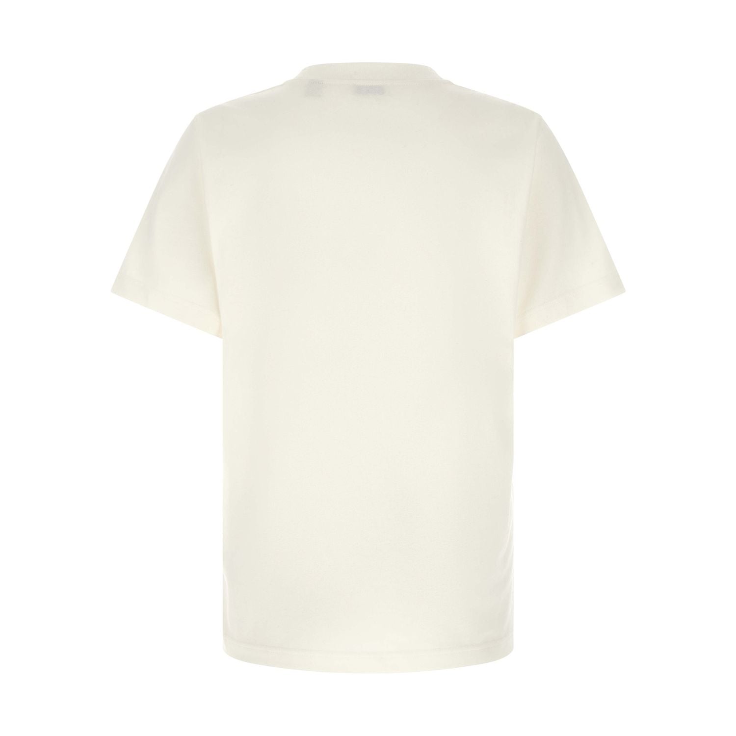 Burberry White Cotton T-Shirt