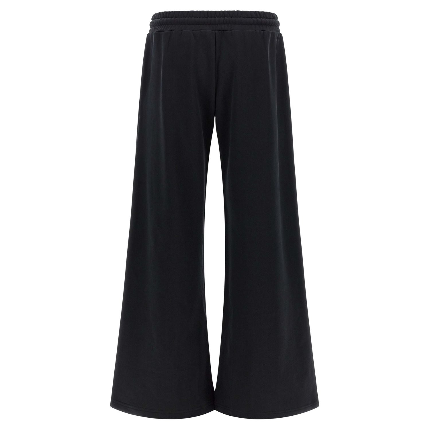 Off-White Black Cotton Joggers (Workout Pants)