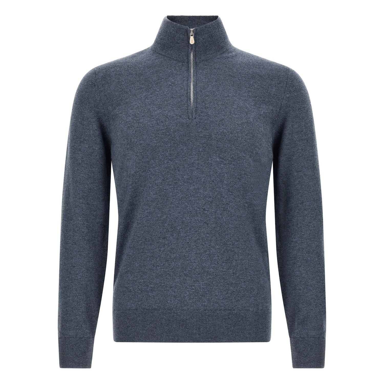 Brunello Cucinelli Blue Cashmere Cardigan