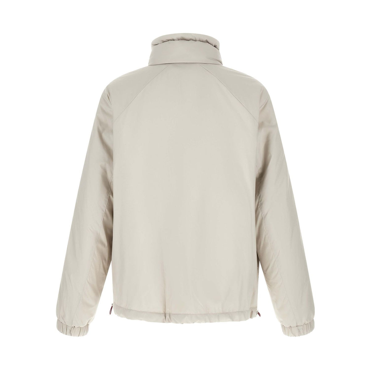Brunello Cucinelli White Polyester Shell Jacket