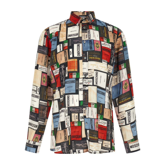 Moschino Multicolor Silk Blouse