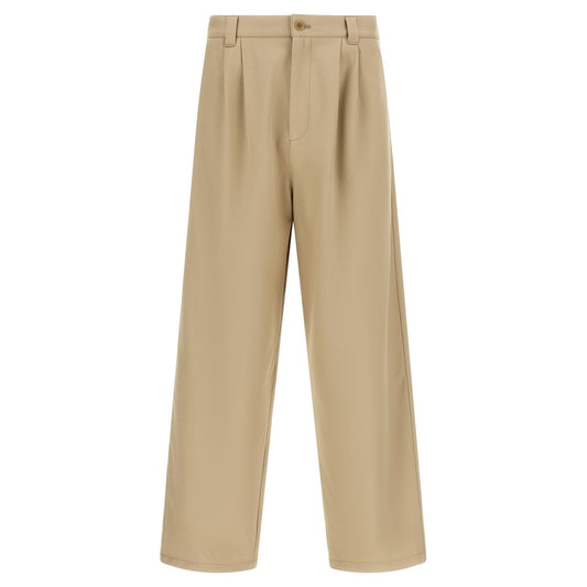 A.P.C. Beige Cotton Casual Pants