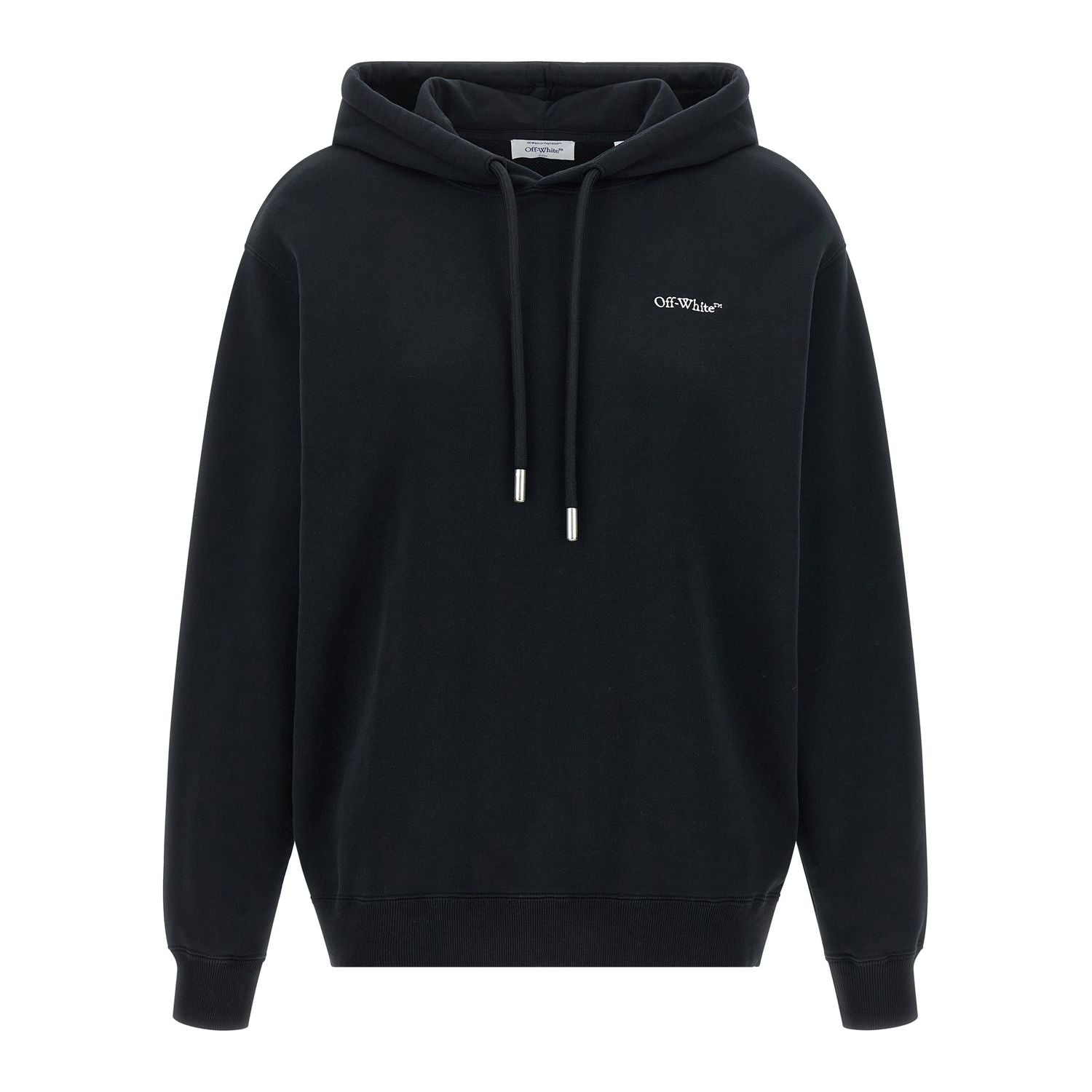 Off-White Black Cotton Sweatshirt