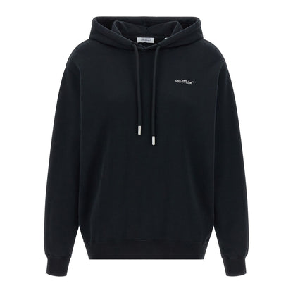 Off-White Black Cotton Sweatshirt