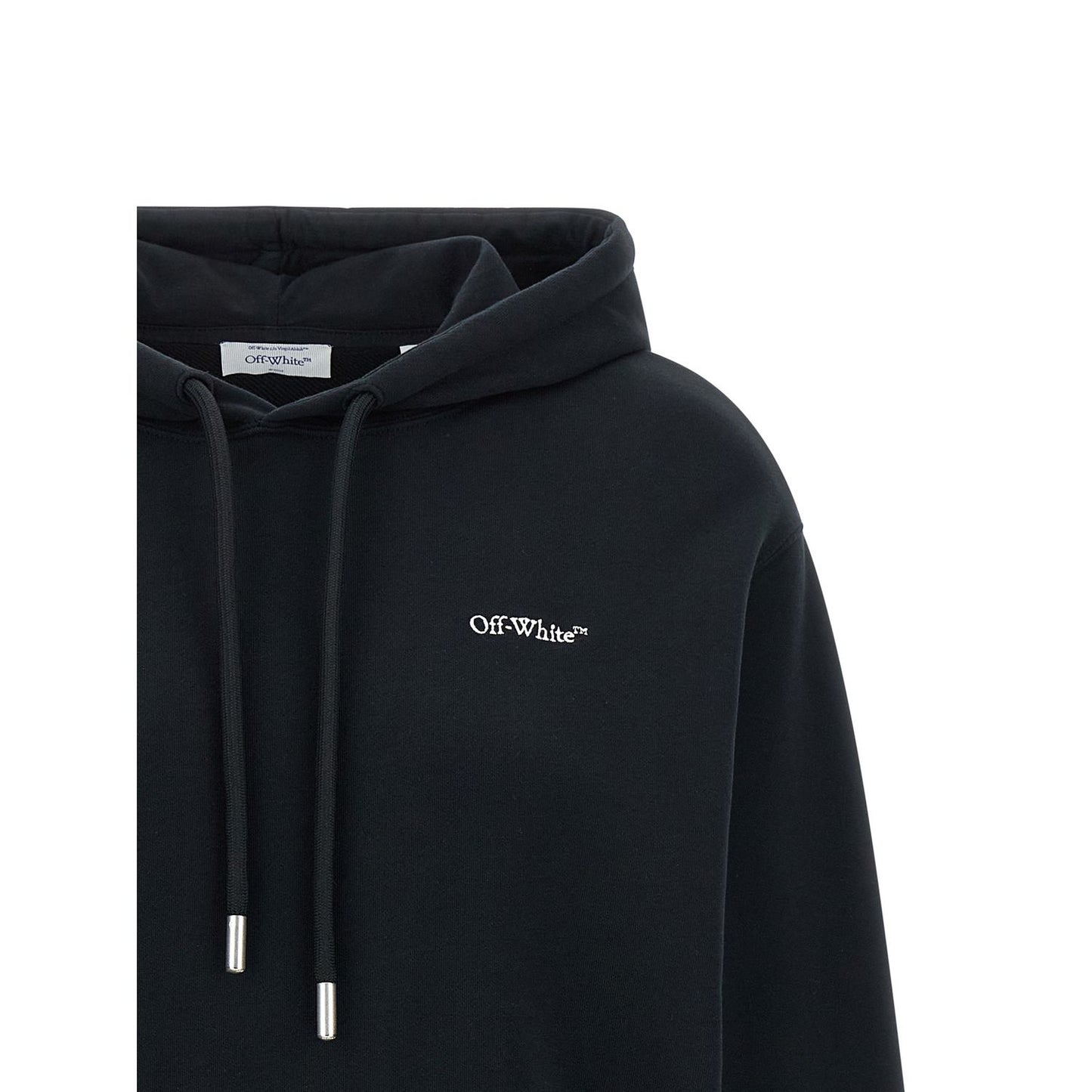 Off-White Black Cotton Sweatshirt