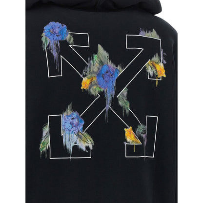 Off-White Black Cotton Sweatshirt