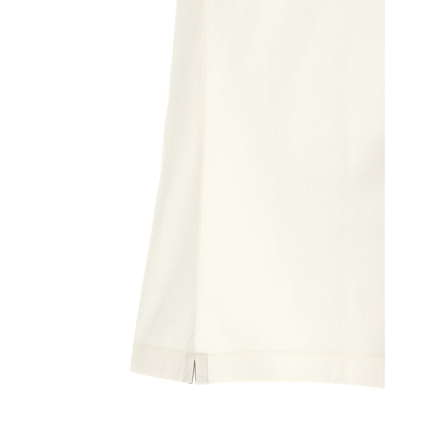 Brunello Cucinelli White Cotton T-Shirt
