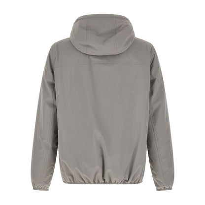 Brunello Cucinelli Gray Polyamide Shell Jacket