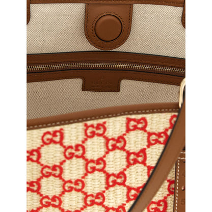 Gucci Multicolor Cotton Tote Bag