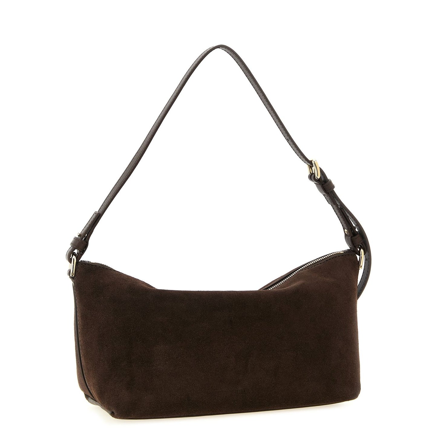 Furla Brown Calfskin Shoulder Bag
