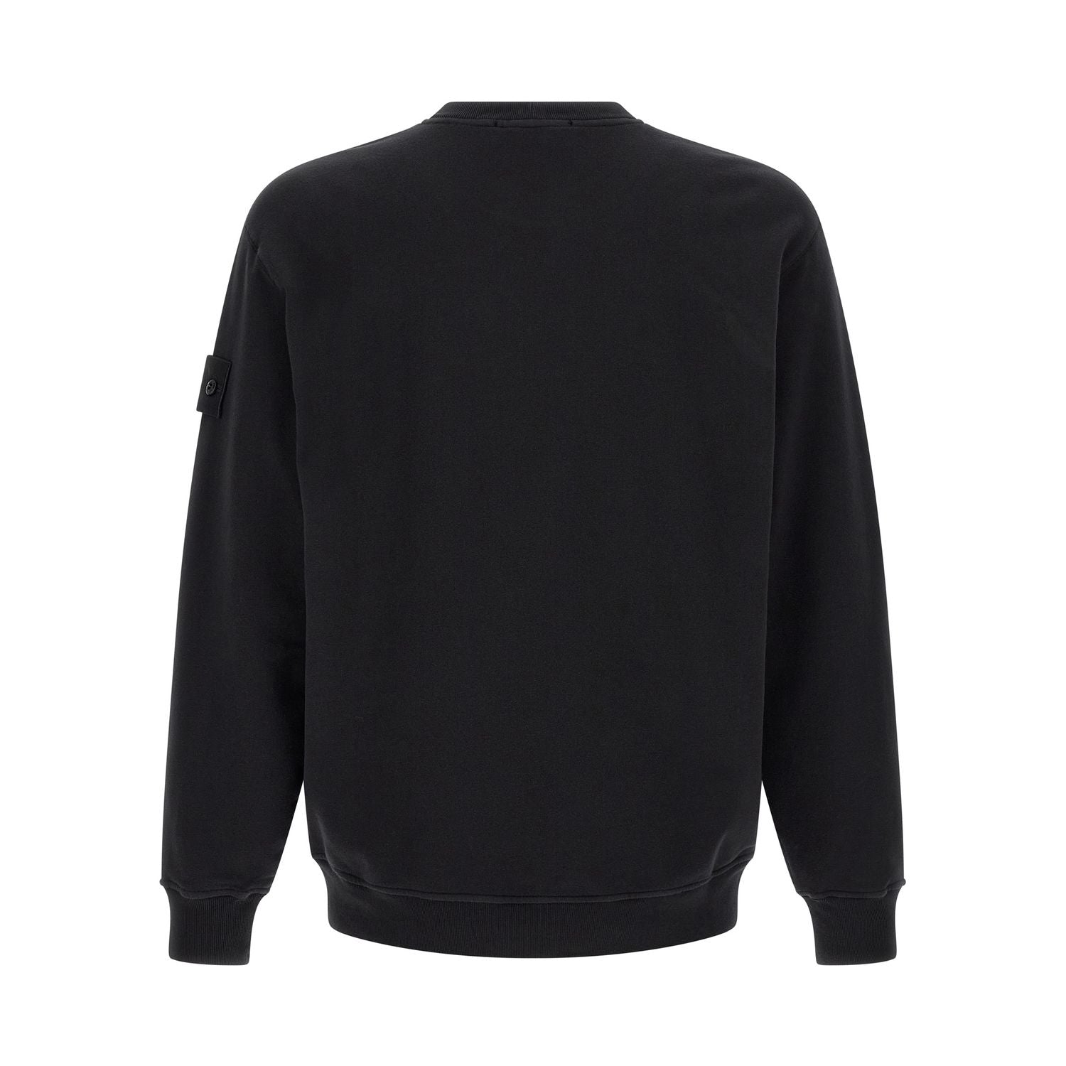 Stone Island Black Cotton Sweatshirt