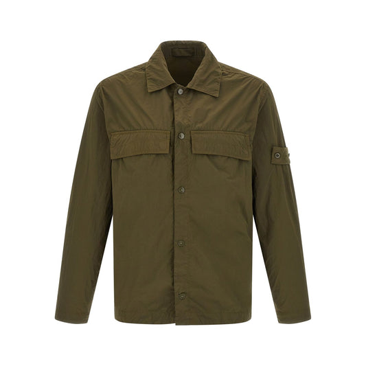 Stone Island Bicolor Polyamide Blouse