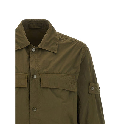 Stone Island Bicolor Polyamide Blouse