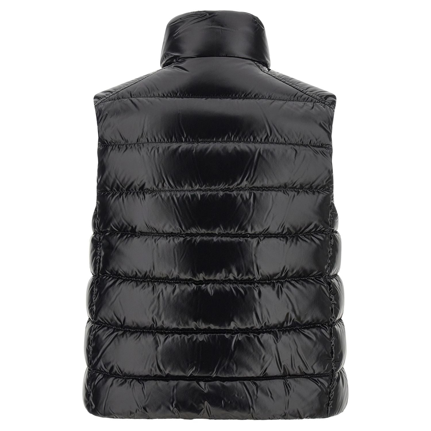 Moncler Black Polyamide Sleeveless Jacket