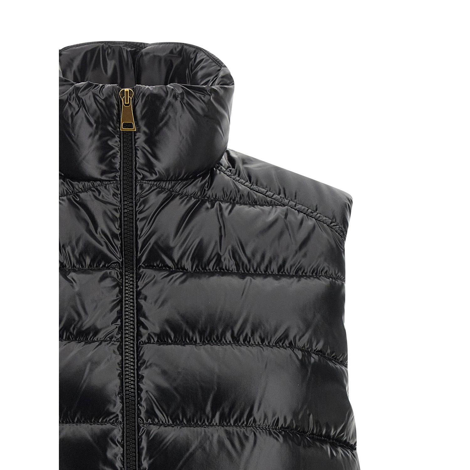 Moncler Black Polyamide Sleeveless Jacket