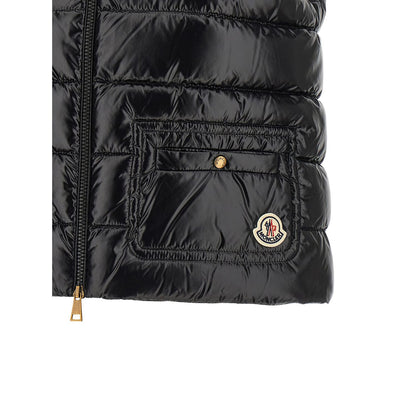 Moncler Black Polyamide Sleeveless Jacket