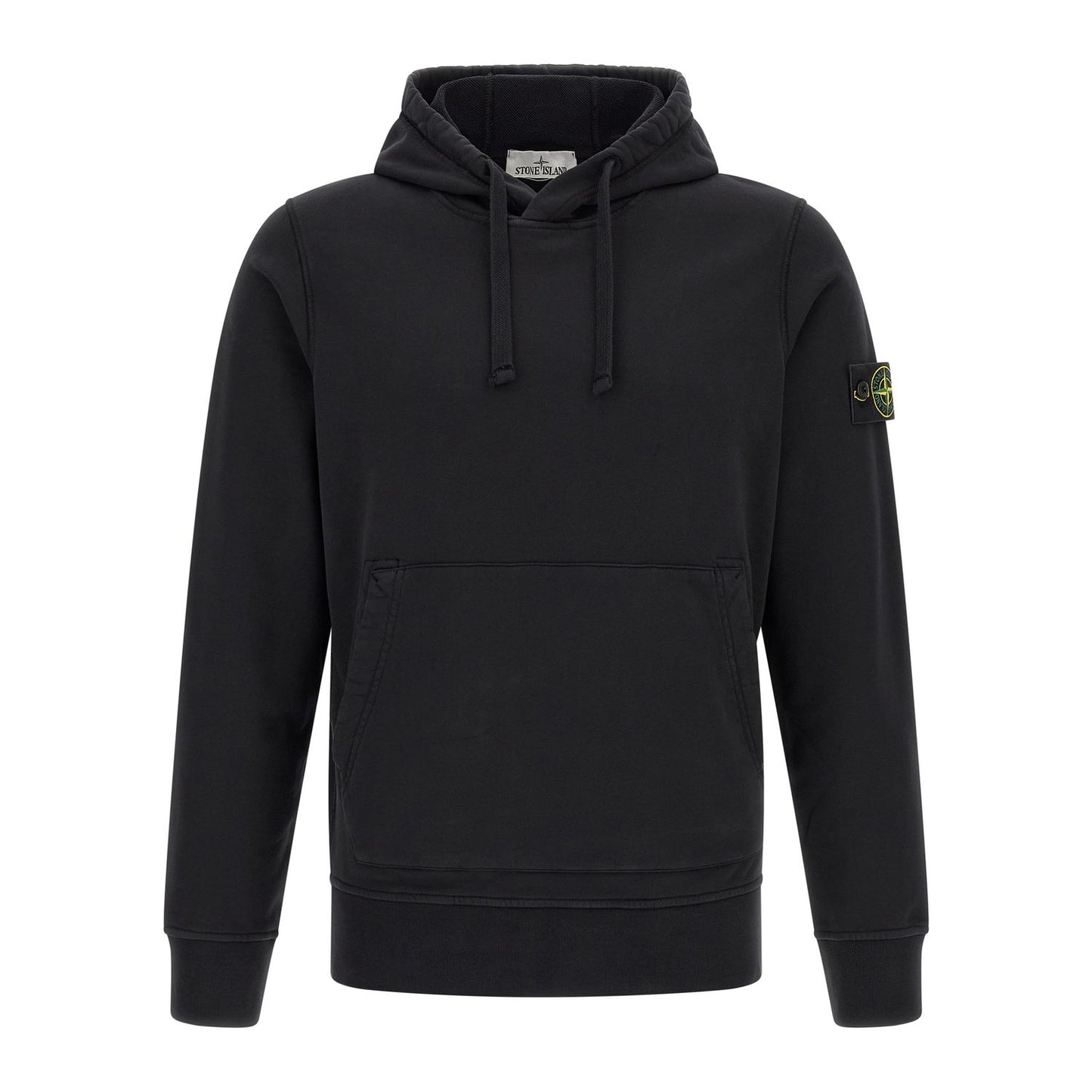 Stone Island Black Cotton Sweatshirt