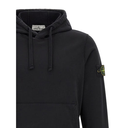 Stone Island Black Cotton Sweatshirt