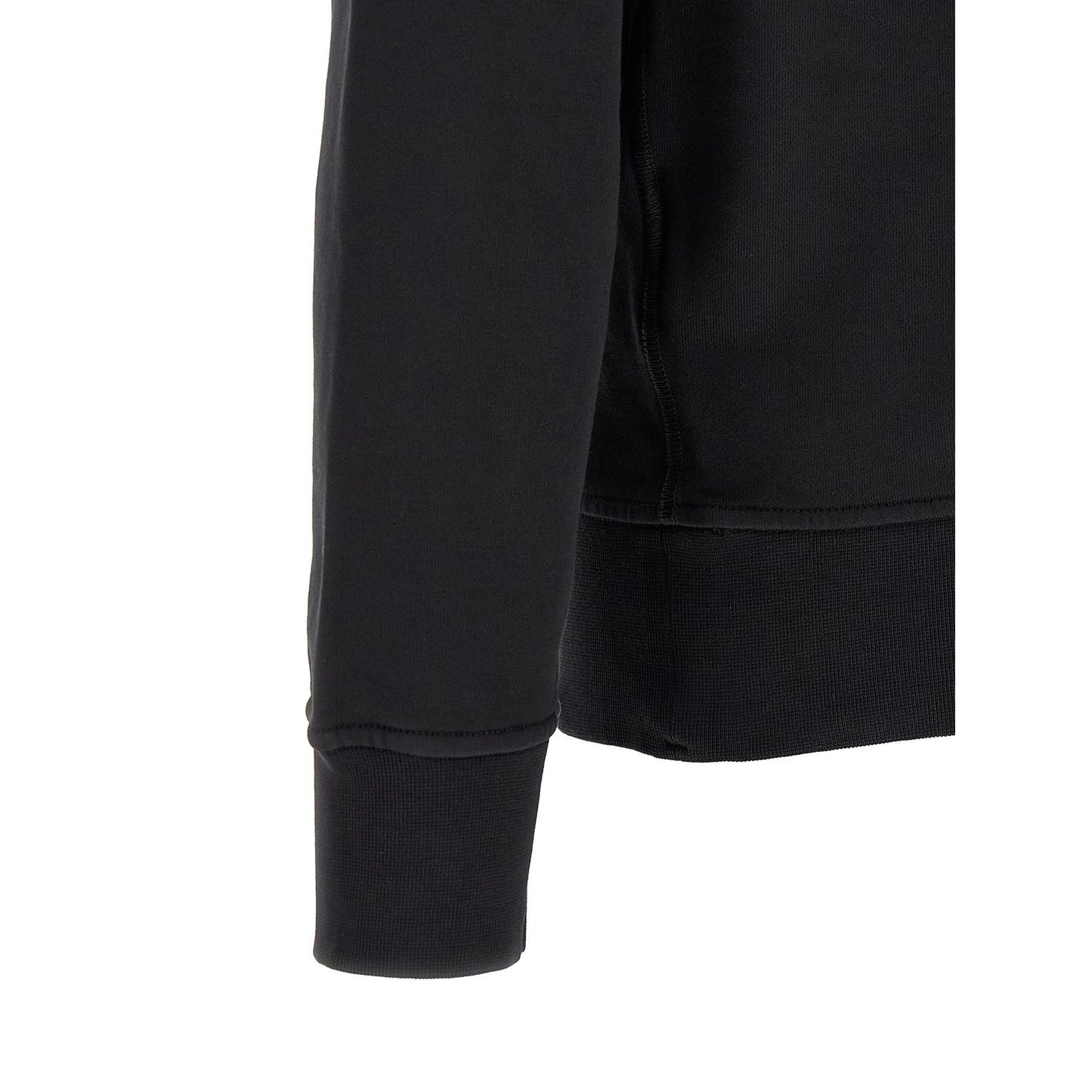 Stone Island Black Cotton Sweatshirt