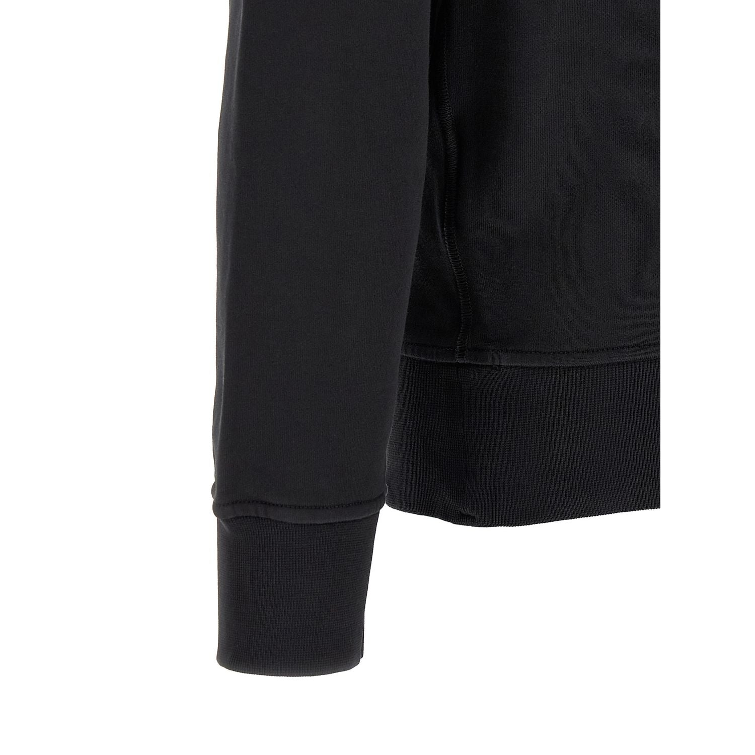 Stone Island Black Cotton Sweatshirt
