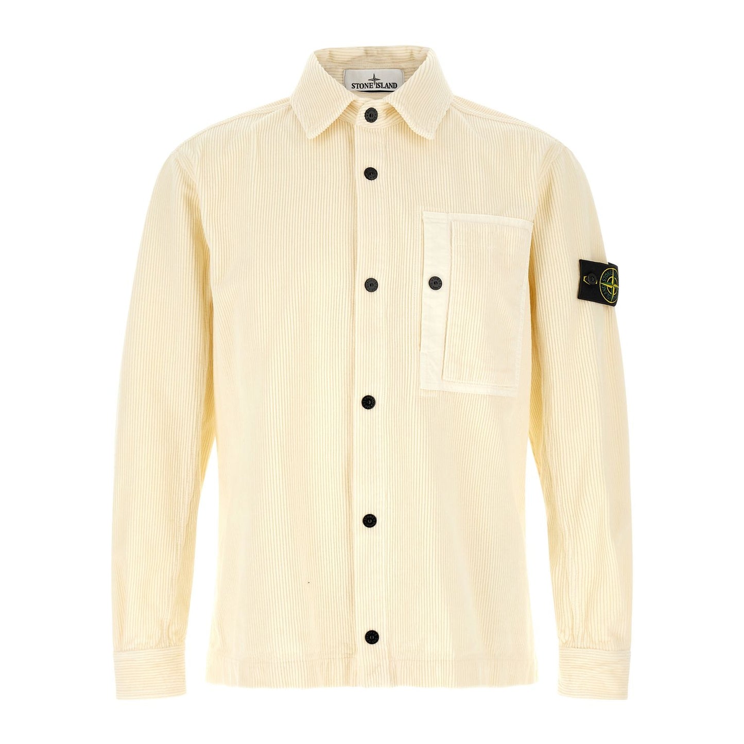 Stone Island White Cotton Blouse