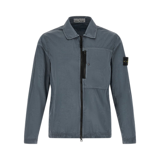 Stone Island Gray Polyamide Blouse