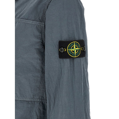 Stone Island Gray Polyamide Blouse