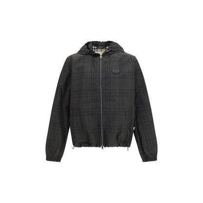 Burberry Brown Cotton Shell Jacket