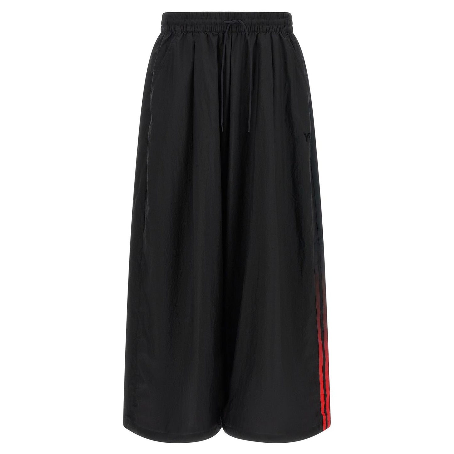 Y-3 Black Polyamide Athletic Pants