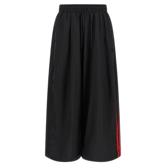 Y-3 Black Polyamide Athletic Pants