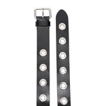 Alexander McQueen Eyelets leather belt Belts