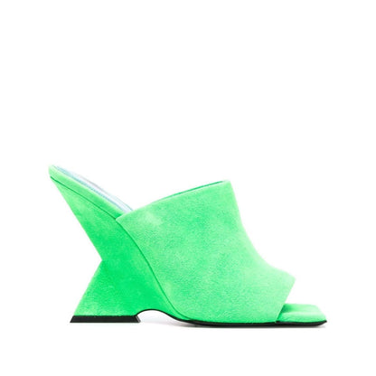 The Attico Sandals Green Sandals