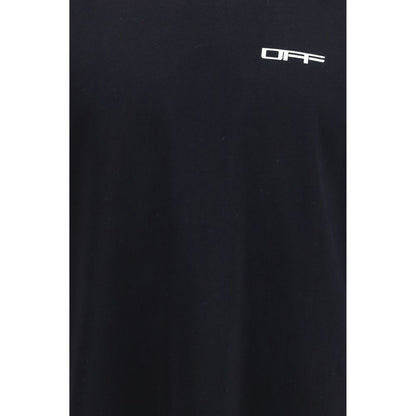 Off-White Black Cotton T-Shirt