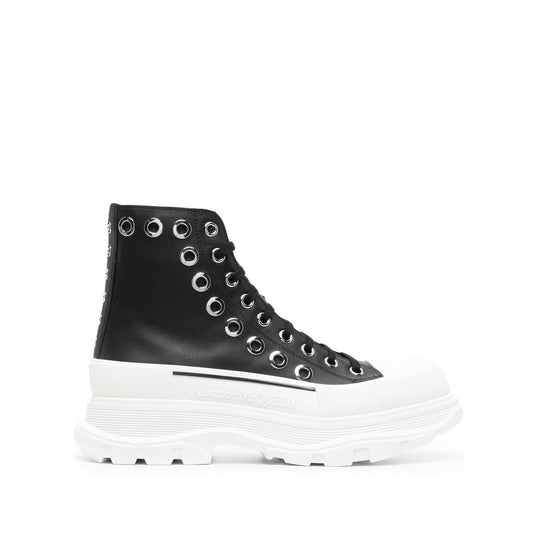 Alexander McQueen tread slick ankle boots