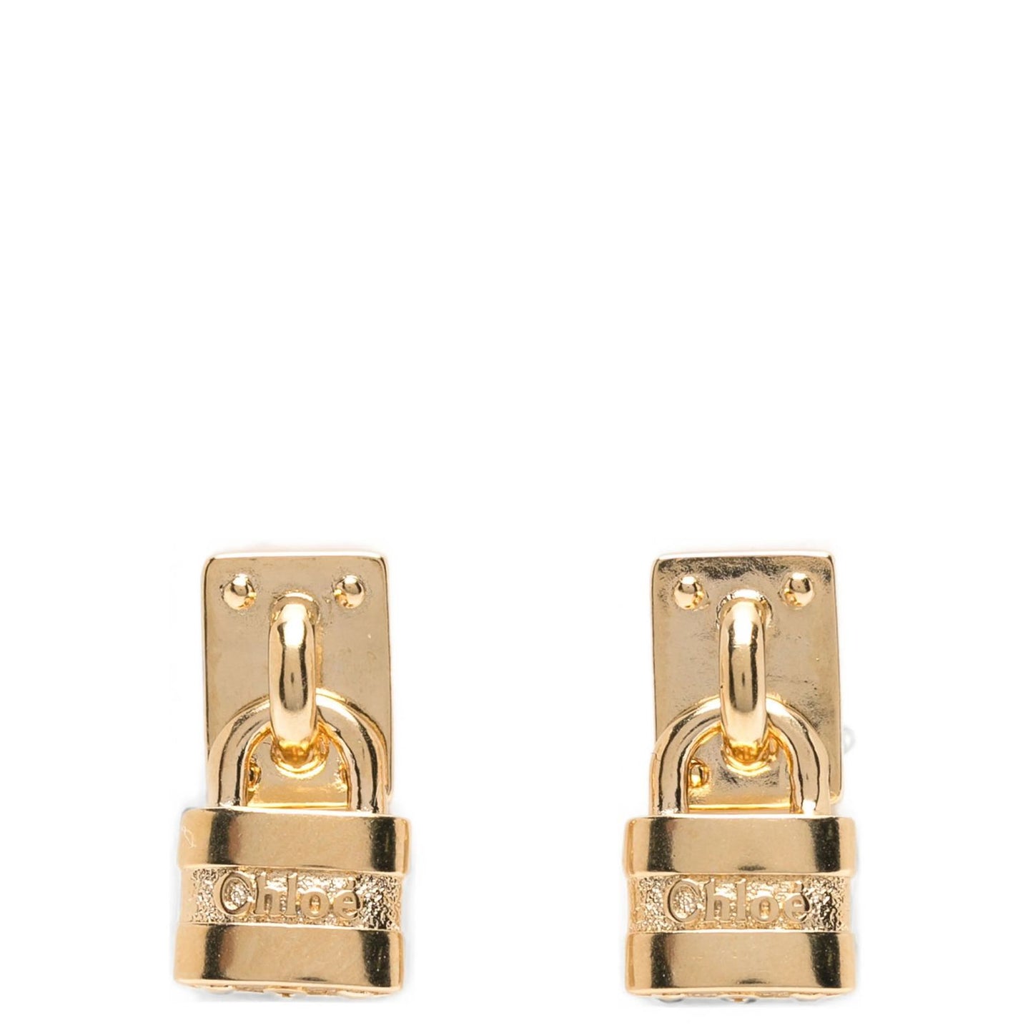 Chloé Gold Brass Earrings